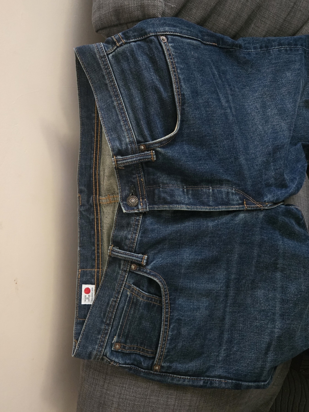 Edwin Japan Selvedje Men's Dark Blue Relaxed Jeans